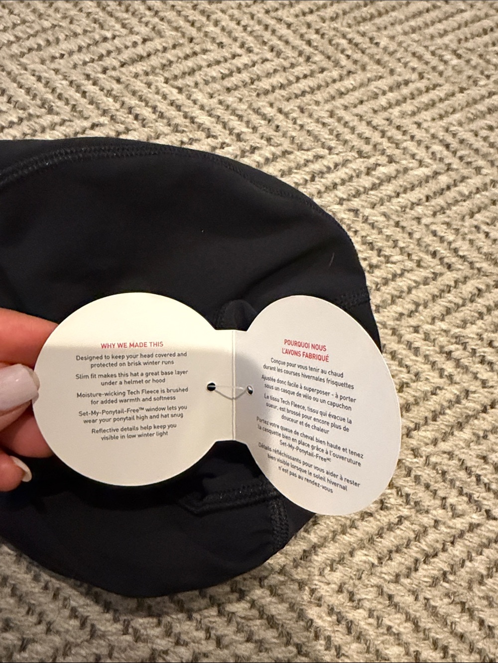lululemon athletica
Black Running Hat - Reflective Logo - Picture 3 of 4